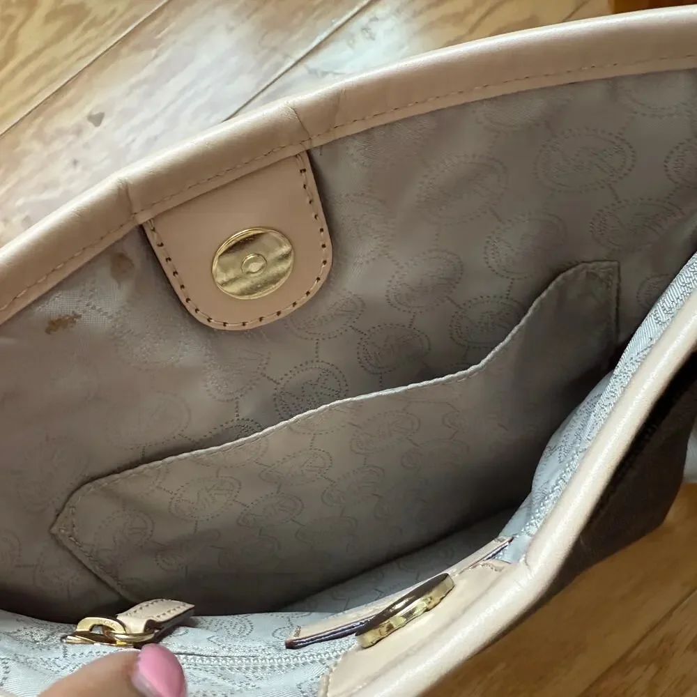 Michael‎ Kors Crossbody Bag Small Brown Beige
